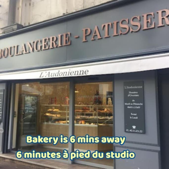Bright Small Studio Paris Saint Ouen المظهر الخارجي الصورة